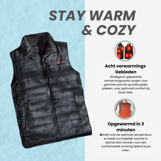 Davano Verwarmd Vest | Winter zonder Kou!