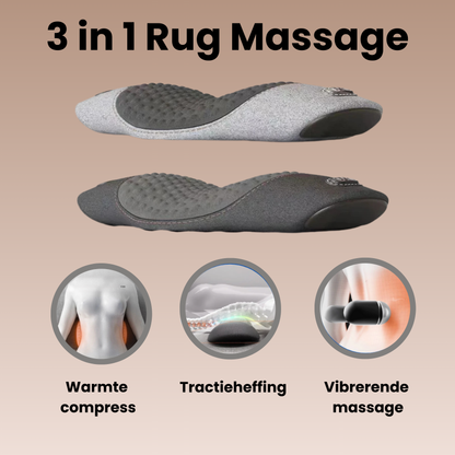 3 in 1 Rug Massage | Voor Eenvoudige Pijnverlichting