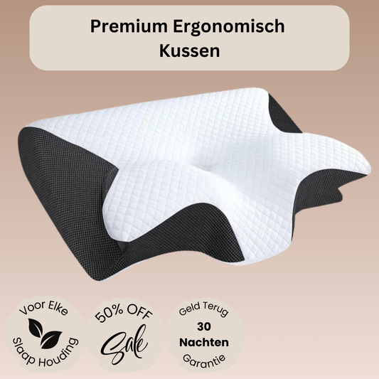 Premium Ergonomisch Kussen | Voor pijnvrije nachtrust