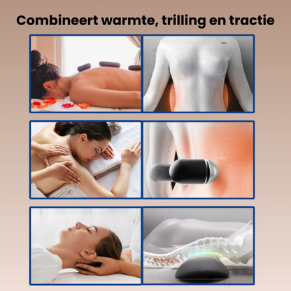 3 in 1 Rug Massage | Voor Eenvoudige Pijnverlichting