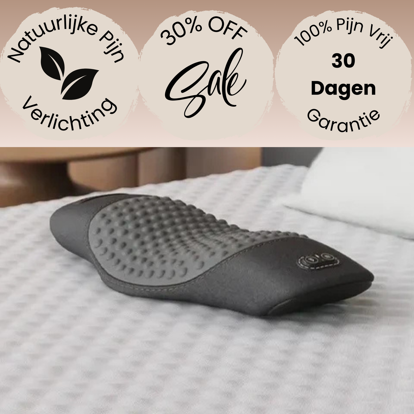 3 in 1 Rug Massage | Voor Eenvoudige Pijnverlichting