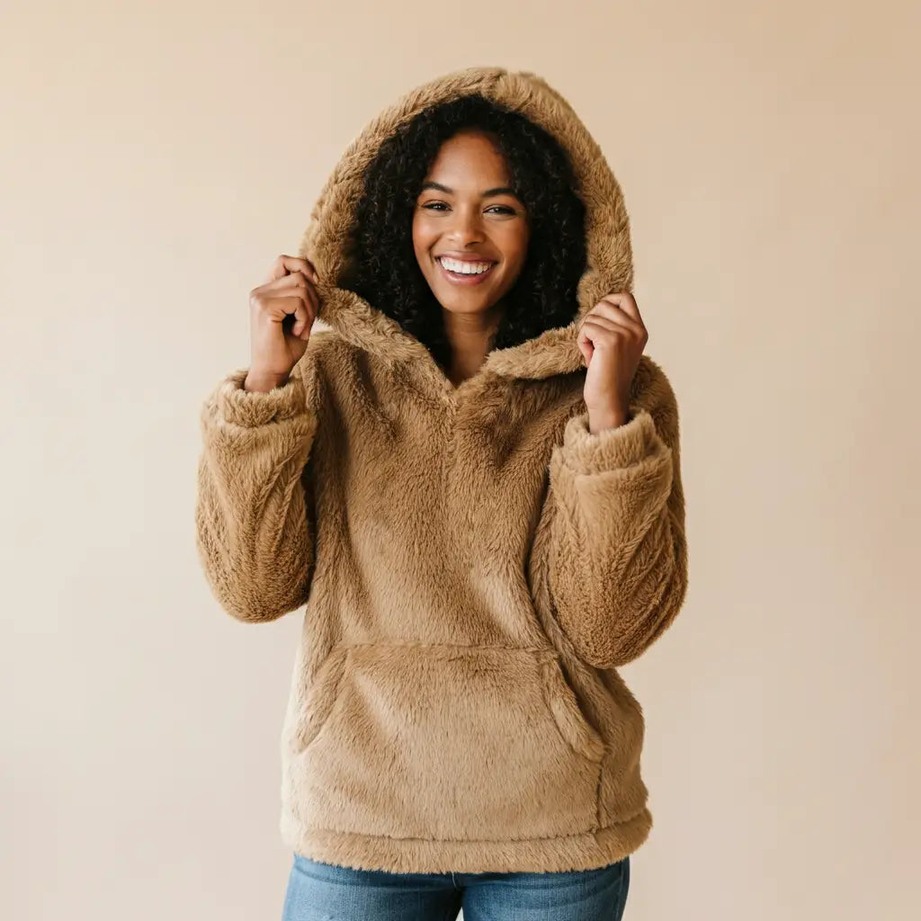 Davano Fluffy Hoodie | Eindeloos Comfortabel